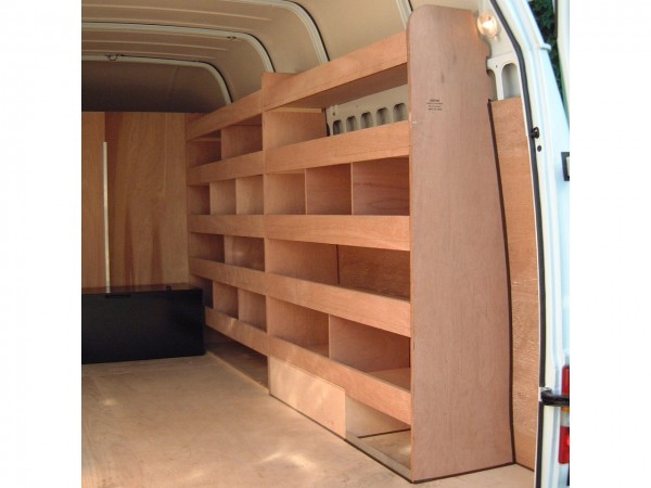 Plywood Shelving