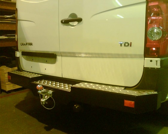 Rear Step Towing Bumpers