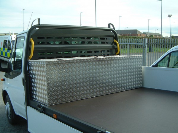 Lockable Aluminium tool box